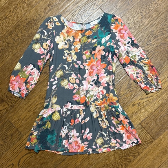 Anthropologie Meadow Rue Minutiae Floral Tunic - Picture 3 of 14